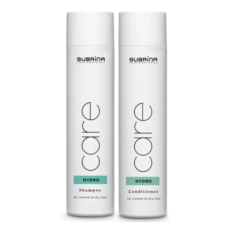 Интензивно хидратиращо дуо за суха коса Subrina Professional Care Hydro Set Shampoo + Conditioner