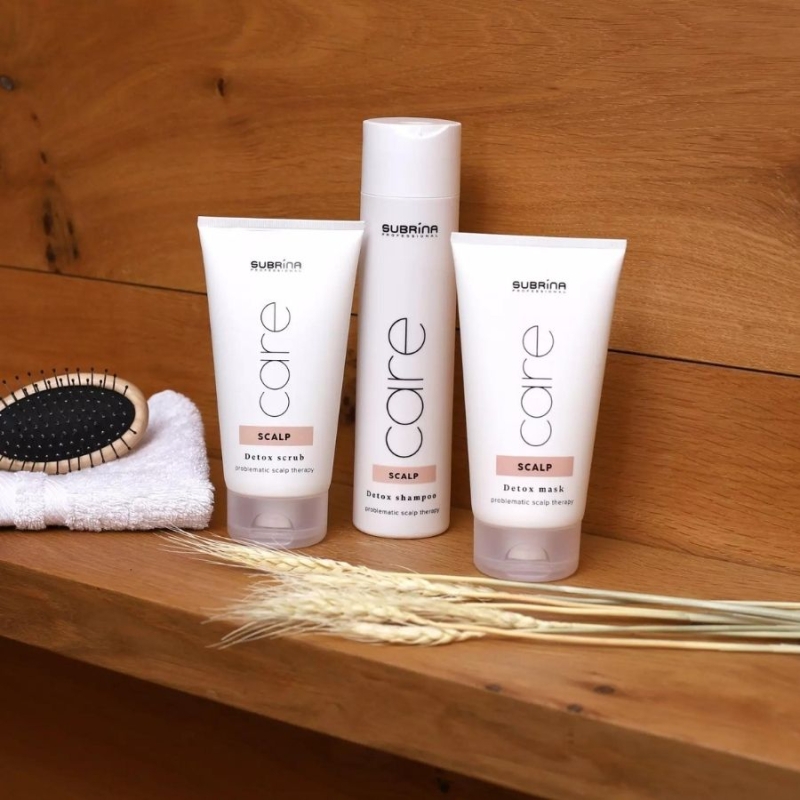 Детоксикираща терапия за проблемен скалп Subrina Professional Care Scalp Detox Set — 3