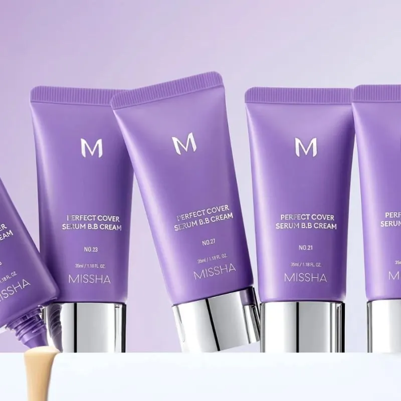 Лек серум бб крем Missha M Perfect Cover Serum BB Cream Spf 50+ 20 ml — 3