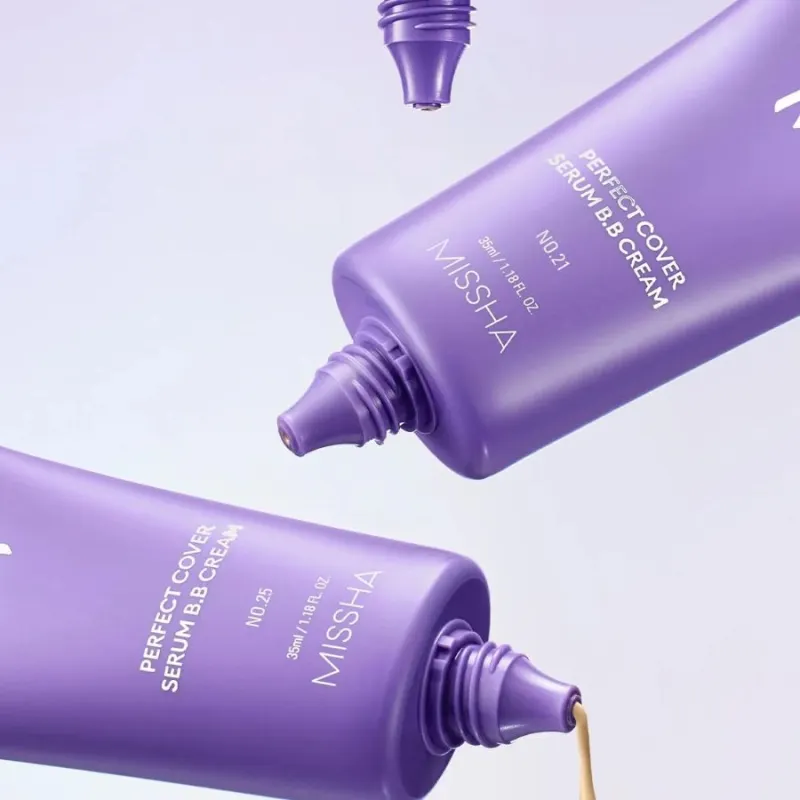 Лек серум бб крем Missha M Perfect Cover Serum BB Cream Spf 50+ 20 ml — 4