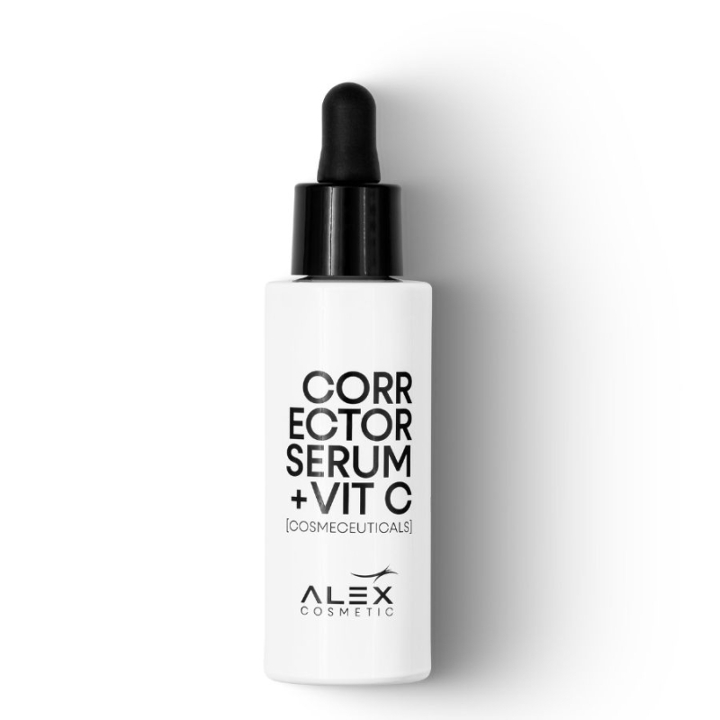Регенериращ и озаряващ кожата серум с витамин С Alex Cosmetic Corrector Serum + Vitamin C 30ml