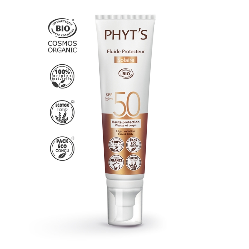 Слънцезащитен флуид SPF50 Phyt's Fluide Protecteur SPF50 100ml