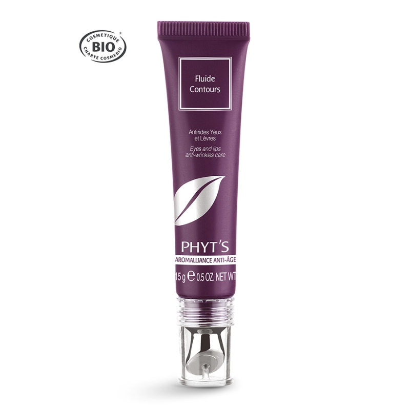 Анти-ейдж флуид - грижа за очи и устни Phyt's Fluide Contours 15g