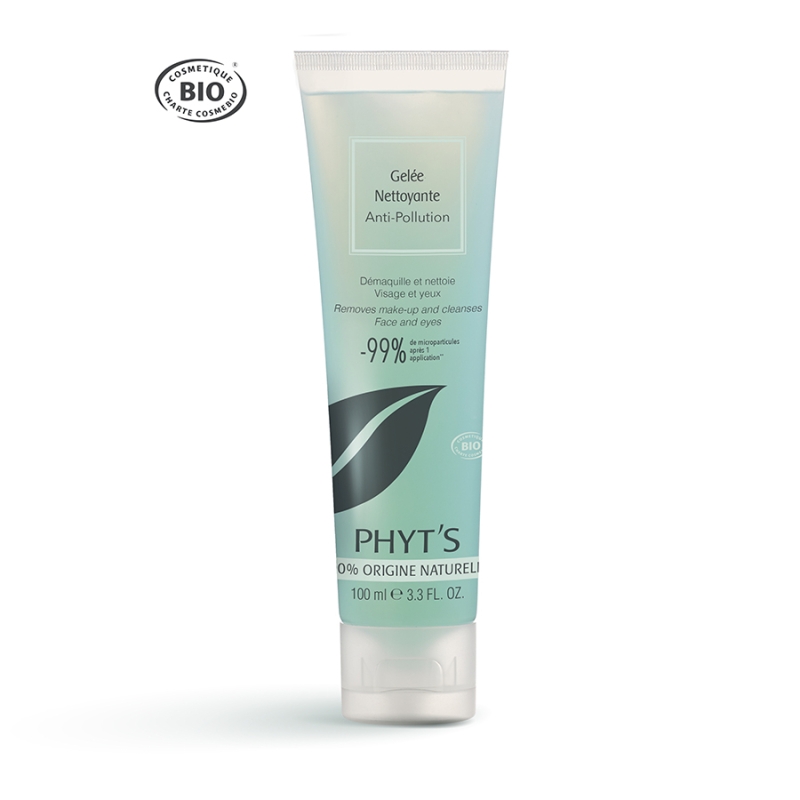 Почистващ и дегримиращ гел 3в1 Phyt's Gelée Nettoyante Anti-Pollution Cleansing Gel 100ml