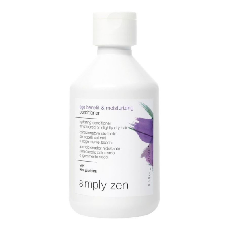 Хидратиращ балсам за боядисана и леко суха коса Simply Zen Age Benefit & Moisturizing Conditioner 250ml