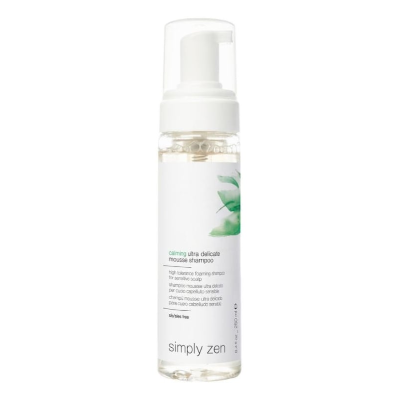 Успокояващ ултра деликатен шампоан мус за чувствителен скалп Simply Zen Calming Ultra Delicate Mousse Shampoo 250ml