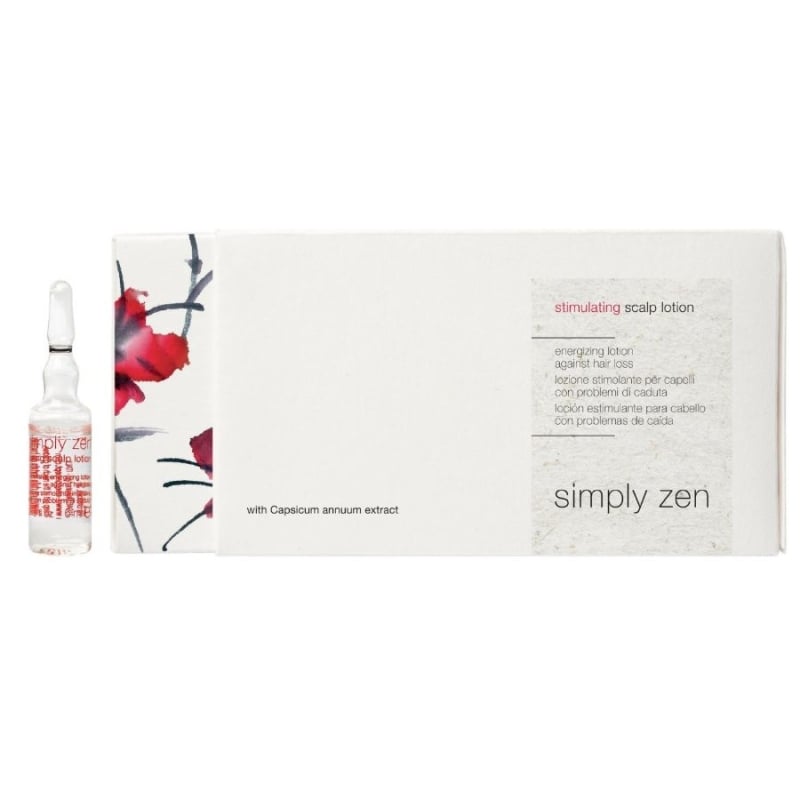 Ампули за стимулиране на растежа Simply Zen Stimulating Scalp Lotion 8x6ml