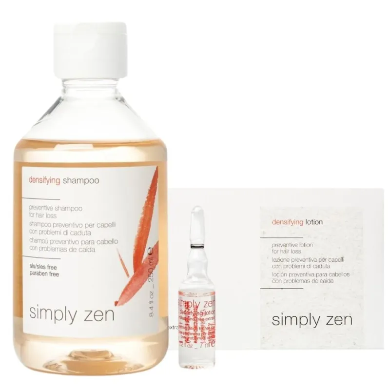 Терапия против косопад Simply Zen Densifying Set Shampoo + Lotion