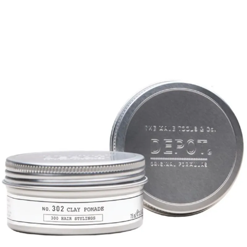 Клей помада Depot No.302 Clay Pomade 75ml