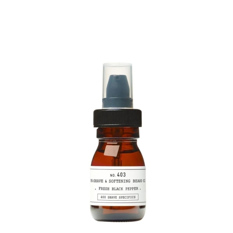 Depot No. 403 Pre-Shave&Softening Beard Oil Fresh Black Pepper 30ml