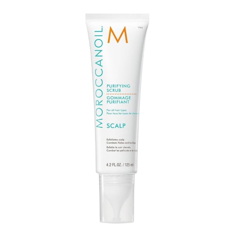Почистващ скраб за скалп преди измиване Moroccanoil Scalp Purifying Pre-Wash Scalp Scrub 125ml