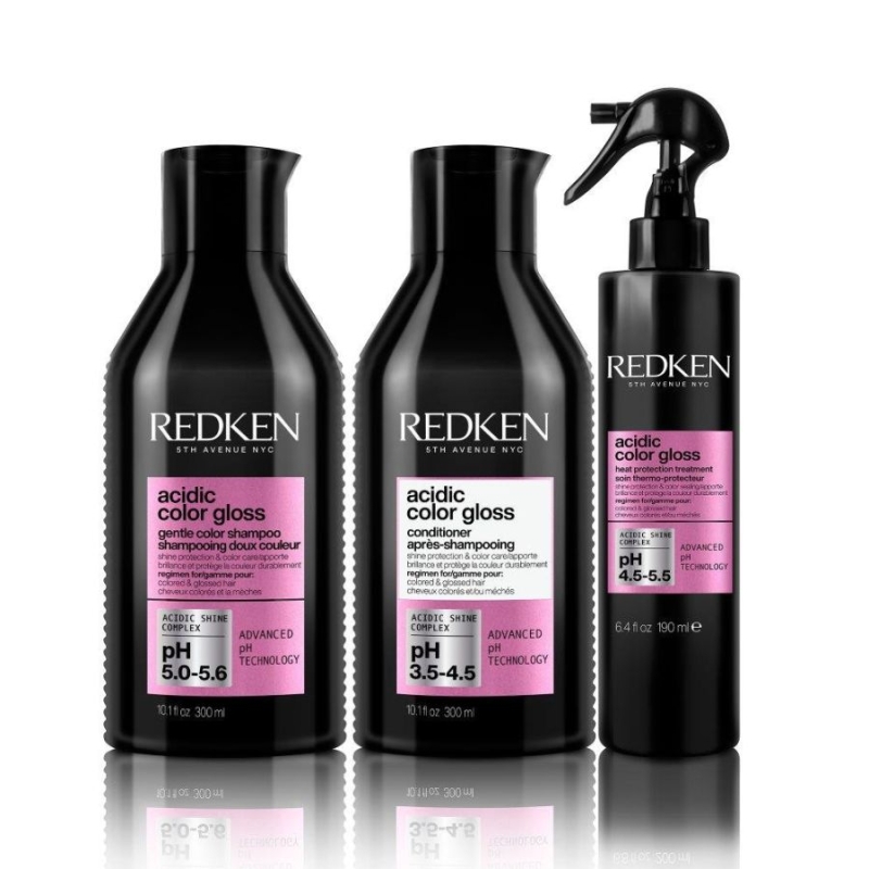 Лимитирана подаръчна кутия за блясък и грижа за боядисана коса Redken Acidic Color Gloss Holiday Box — 3