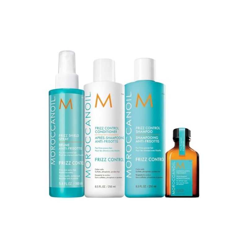 Подаръчен комплект за изглаждане Moroccanoil Frizz Control Holiday Set — 4