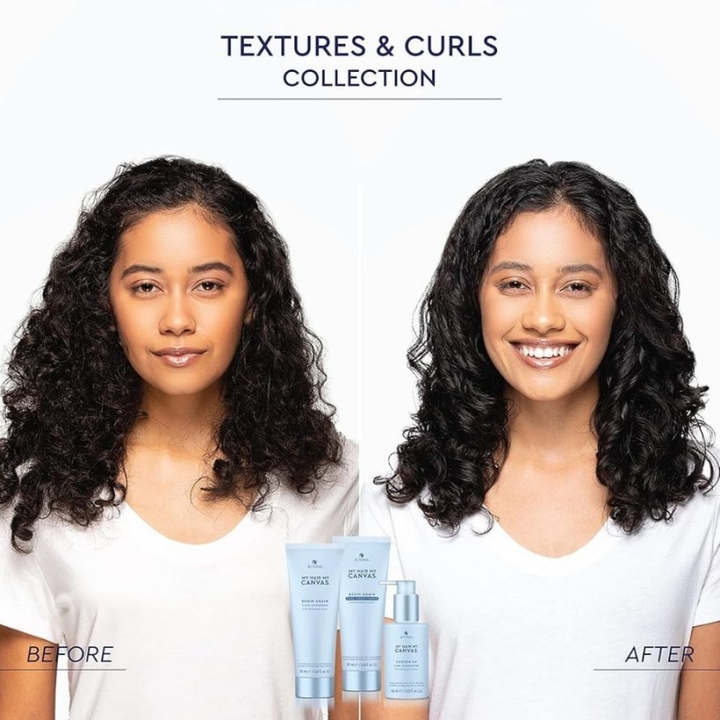 Луксозен веган балсам за къдрава и чуплива коса Alterna My Hair My Canvas Begin Again Curl Conditioner 201 ml — 3