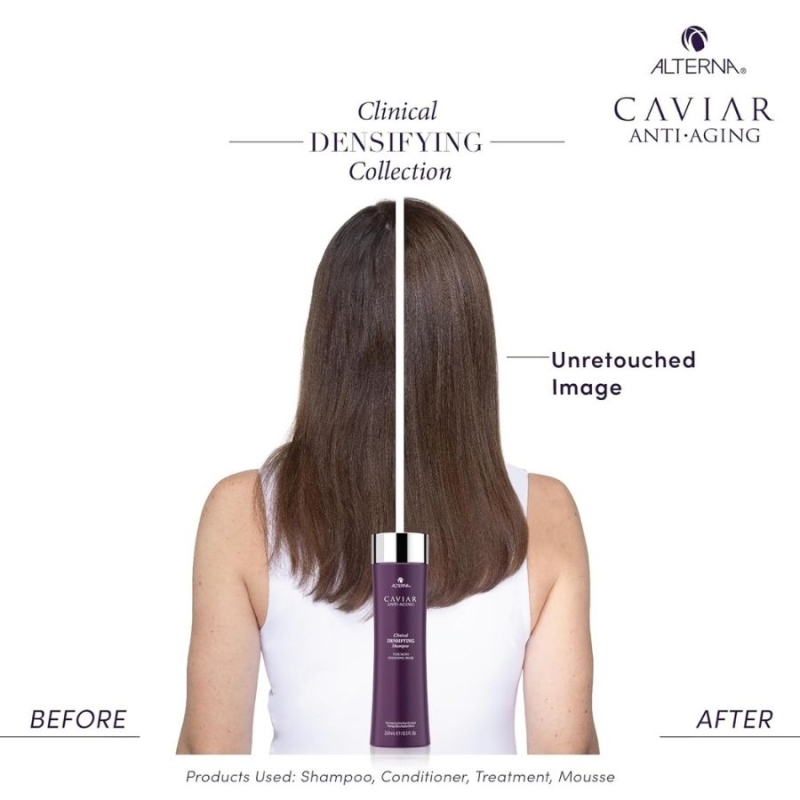 Уплътняващ шампоан против косопад Alterna Caviar Anti-Aging Clinical Densifying Shampoo 250ml — 4
