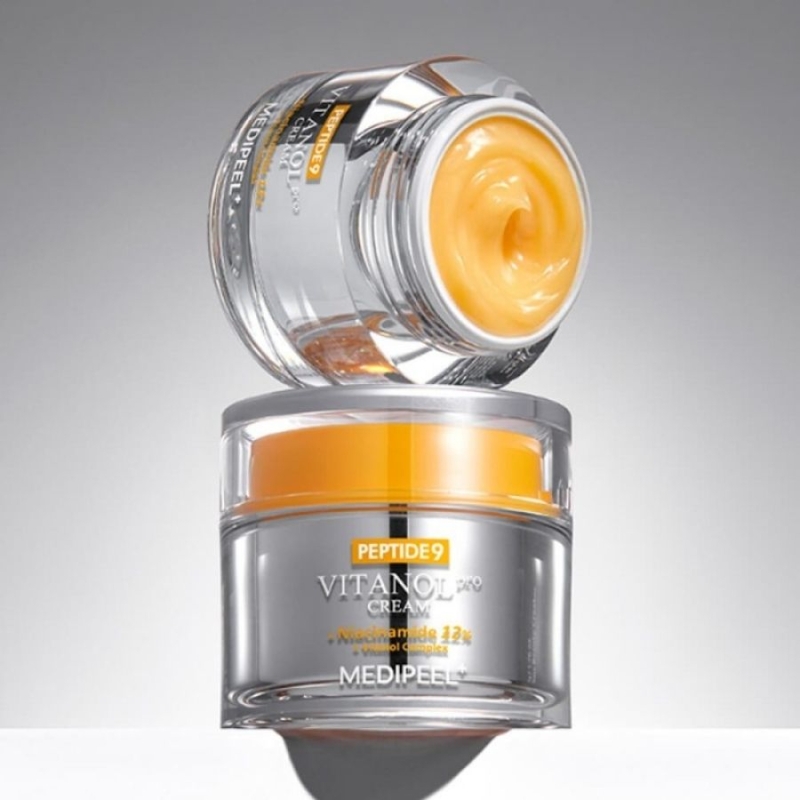 Озаряващ антиейдж крем за лице Medi-Peel Peptide 9 Vitanol Cream Pro 50ml — 2