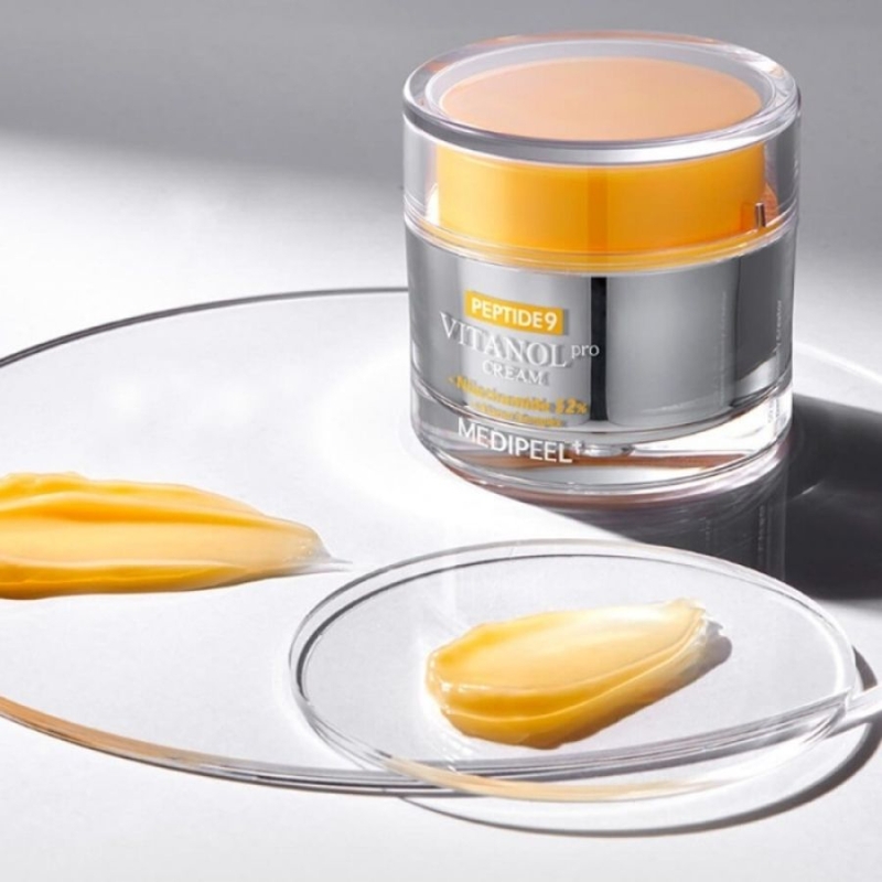 Озаряващ антиейдж крем за лице Medi-Peel Peptide 9 Vitanol Cream Pro 50ml — 3