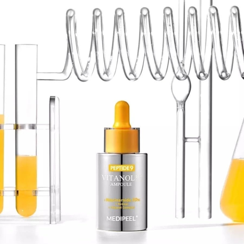 Озаряващ витаминен серум с 20% ниацинамид MEDI-PEEL Peptide 9 Vitanol Ampoule PRO 30 ml — 3