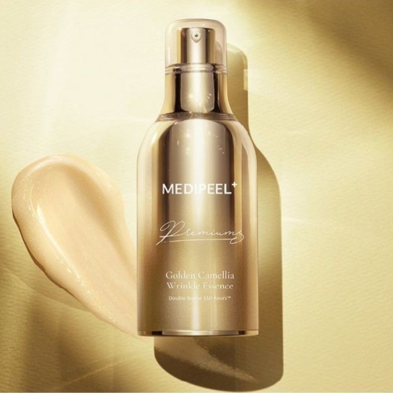 Луксозна антиейдж есенция с масло от златна камелия Medi-Peel Peptide 9 Golden Camellia Wrinkle Essence 50ml — 2