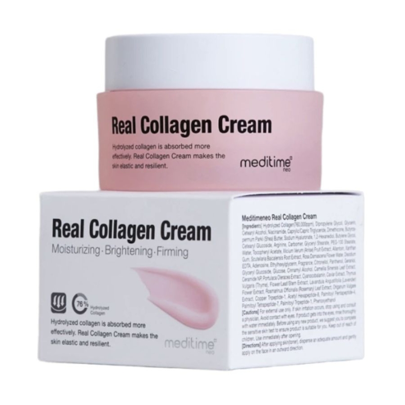 Лифтинг крем с хидролизиран колаген Meditime Neo Real Collagen Cream 50ml — 3