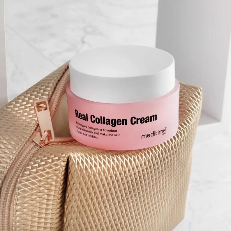 Лифтинг крем с хидролизиран колаген Meditime Neo Real Collagen Cream 50ml — 4
