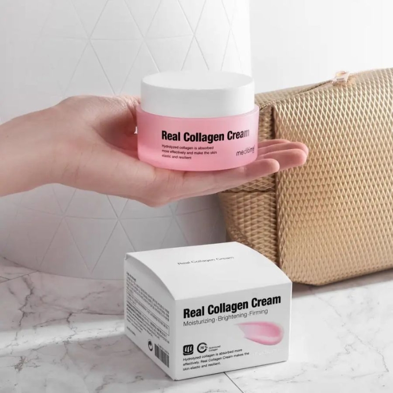 Лифтинг крем с хидролизиран колаген Meditime Neo Real Collagen Cream 50ml — 5