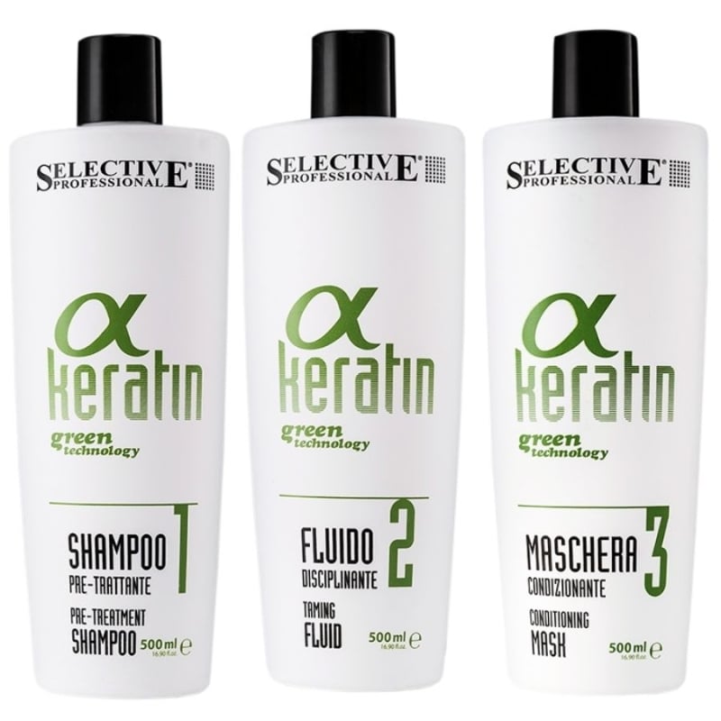 Кератинова терапия за трайно изправяне Selective Alpha Keratin Set