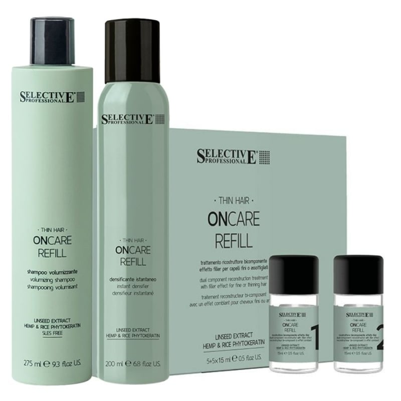 Възстановяващ комплект за обем и плътност Selective ОnCare Refill Treatment Set