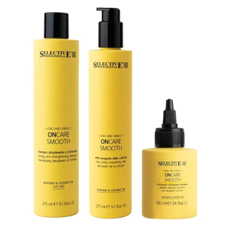 Изглаждаща рутина за дълга и непокорна коса Selective ОnCare Smooth Set