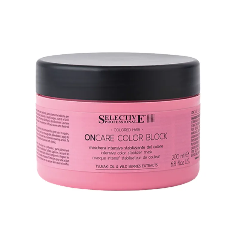 Комплект за боядисана коса Selective ОnCare Color Block Shampoo + Mask + Multibenefit Spray Mask Set — 3