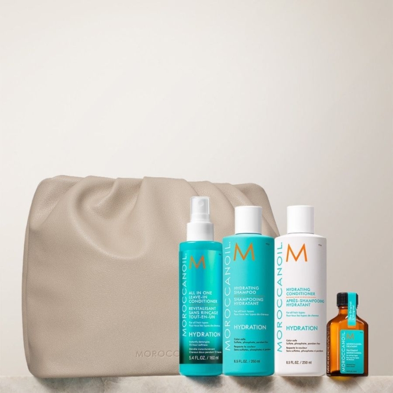 Хидратиращ подаръчен комплект за суха коса Moroccanoil Hydration Holiday Set — 2
