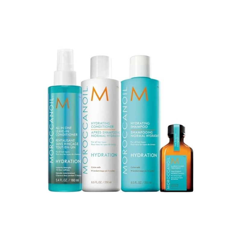 Хидратиращ подаръчен комплект за суха коса Moroccanoil Hydration Holiday Set — 3