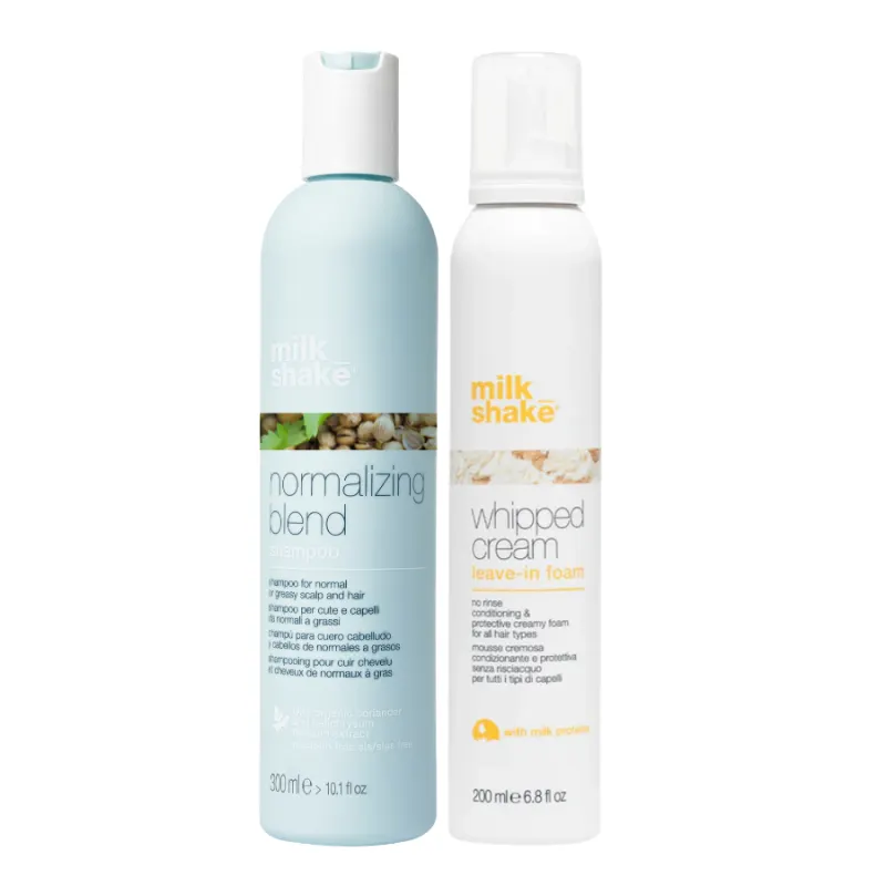 Комплект за мазна коса и сухи краища Milkshake Normalizing Duo Set