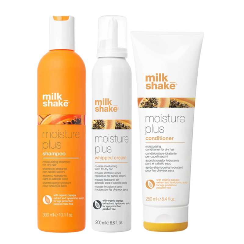 Хидратираща рутина за суха коса Milkshake Moisture Plus Routine Set