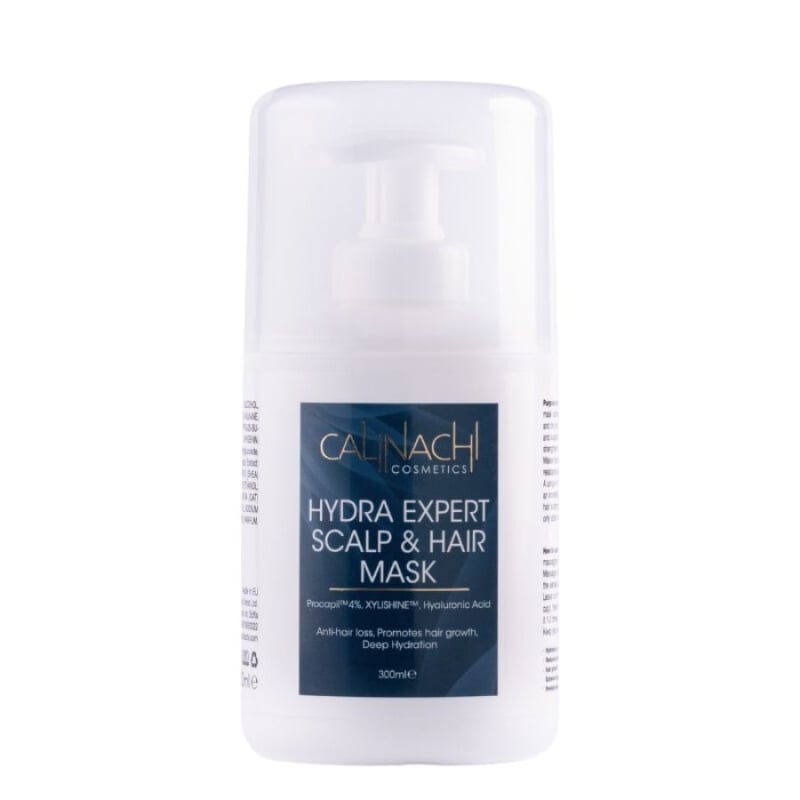 Дълбоко хидратираща маска за суха коса Calinachi Hydra Expert Scalp & Hair Mask 300 ml — 2