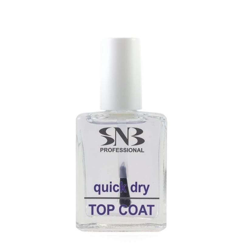 Бързосъхнещ топ лак SNB Quick Dry Top Coat 15ml