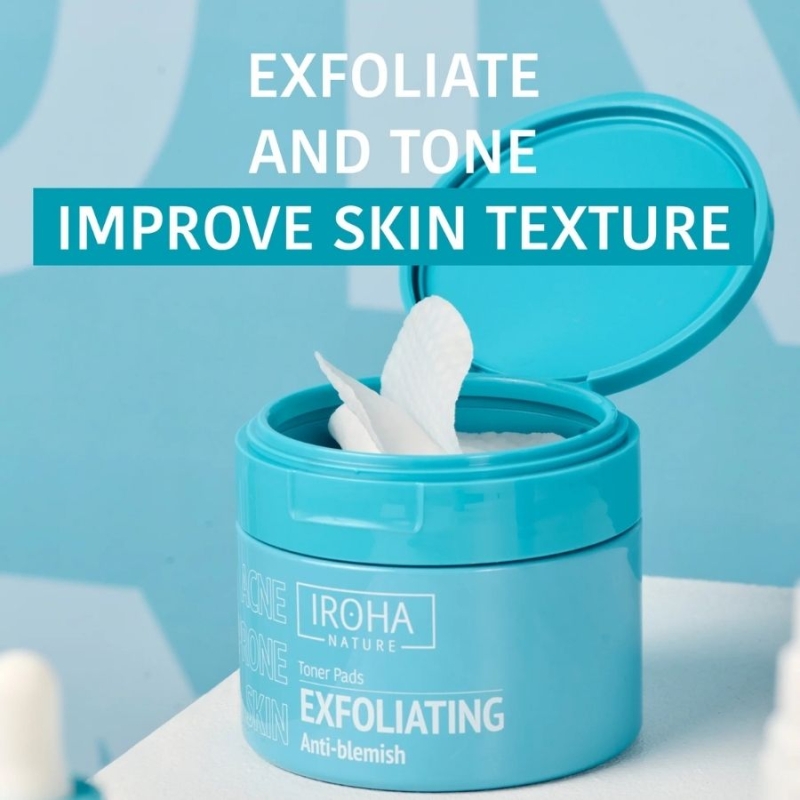 Iroha Exfoliating Anti-Blemish Toner Pads — 3