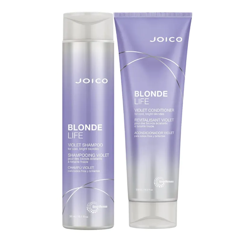 Матиращ комплект за руса коса JOICO Blonde Life Violet Duo Set — 2
