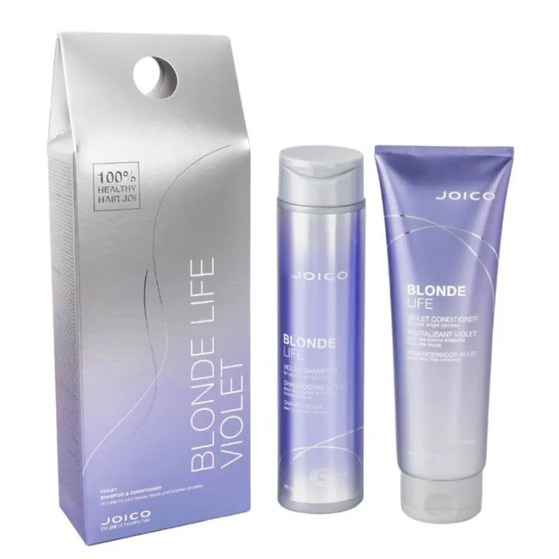 Матиращ комплект за руса коса JOICO Blonde Life Violet Duo Set