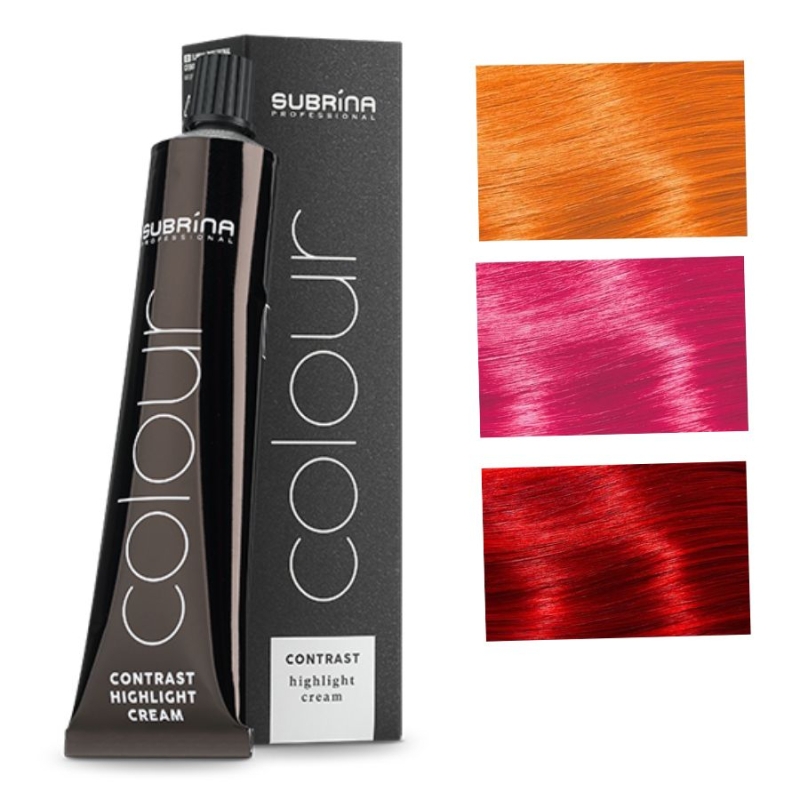 Подсилваща цвета боя за коса Subrina Professional Contrast Permanent Hair Colour 60ml