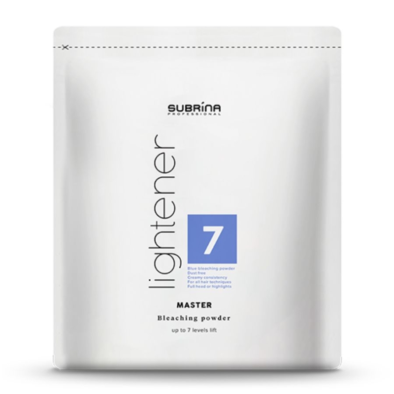 Обезцветяваща пудра Subrina Professional Lightener Master Bleaching Powder 500g