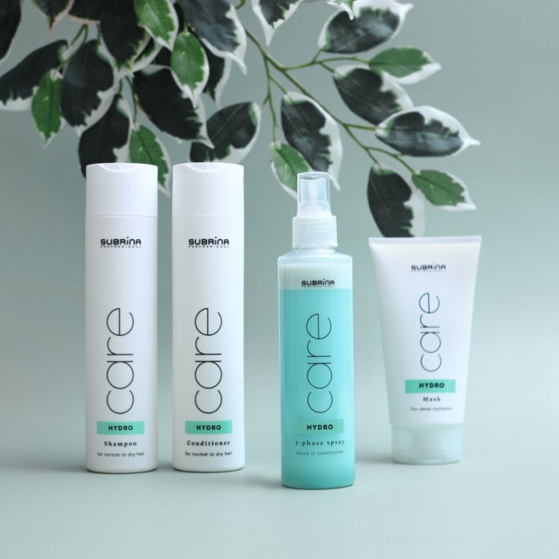 Хидратиращ балсам без отмиване за суха коса Subrina Professional Care Hydro 2-Phase Leave-in Conditioner 200ml — 3