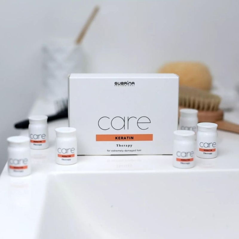 Кератинова терапия за силно увредена коса Subrina Professional Care Keratin Therapy 10ml — 2
