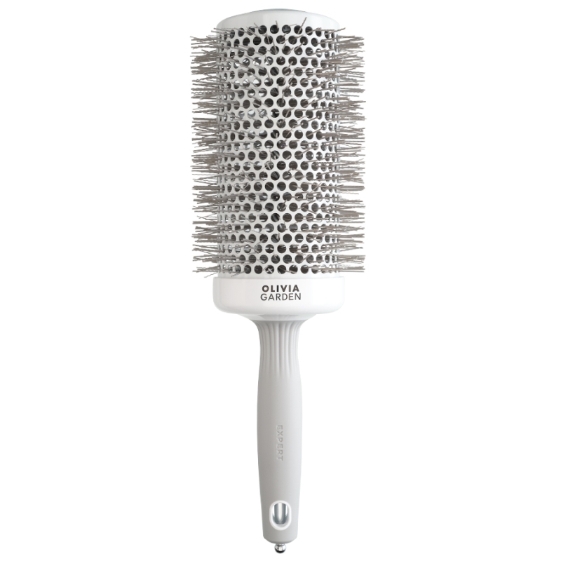 Професионална четка за изсушаване Olivia Garden Expert Speed XL White Gray Hair Brush 65 mm