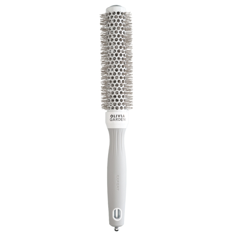 Професионална четка за изсушаване Olivia Garden Expert Speed ​​XL White Gray Hair Brush 25 mm