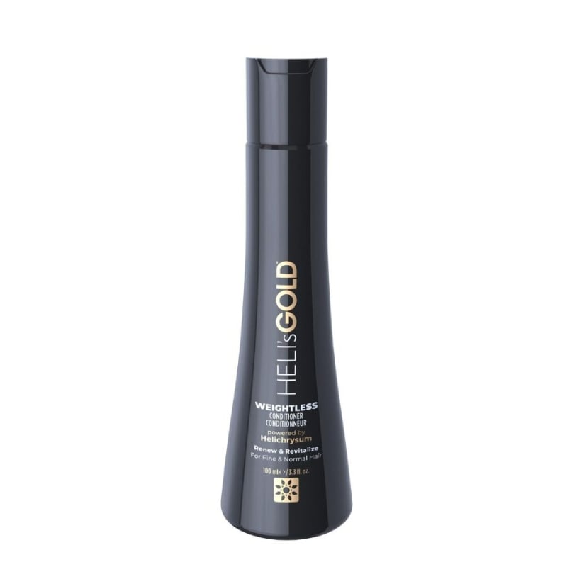 Ултралек балсам за обем при фина и изтъняла коса Heli's Gold Volume Weightless Conditioner 100 ml