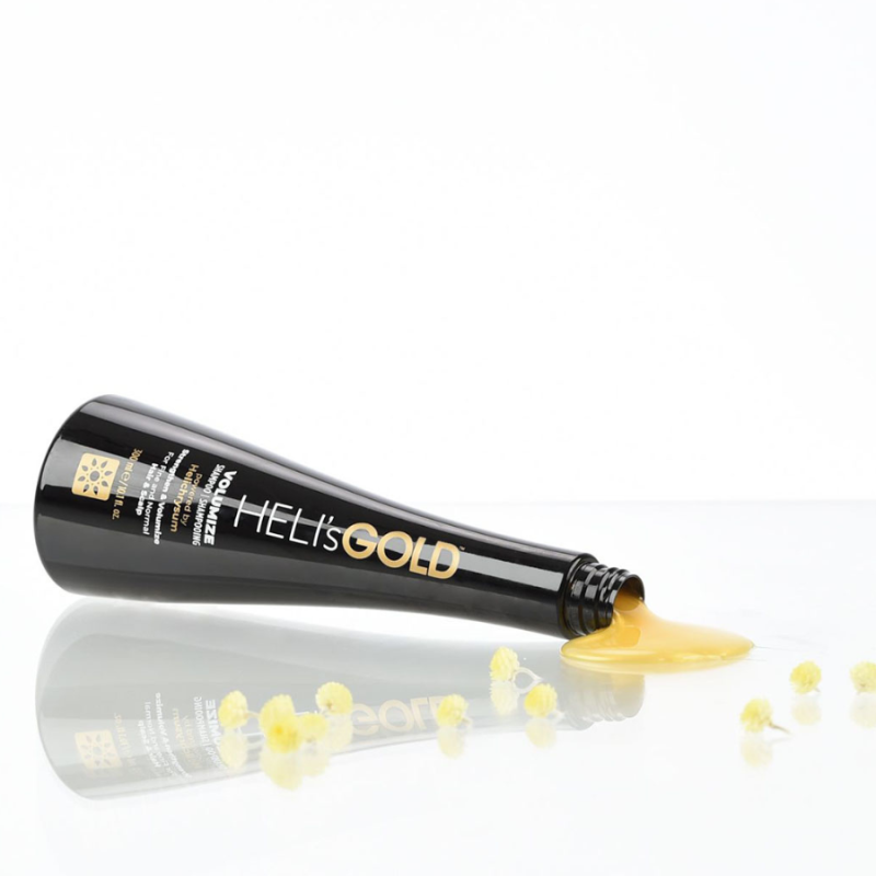 Уплтътняващ шампоан за обем за фина и изтъняла коса Heli's Gold Volume Shampoo 300 ml — 5