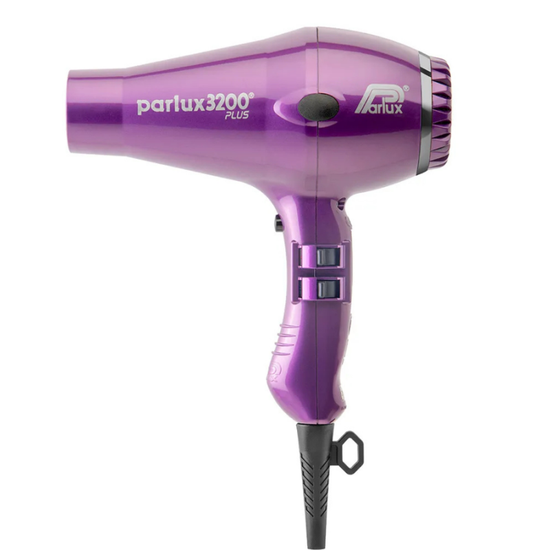 Компактен и мощен професионален сешоар за бързо сушене Parlux 3200 Plus Comapct Purple