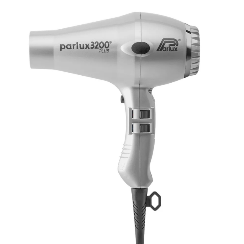 Компактен и мощен професионален сешоар за бързо сушене Parlux 3200 Plus Comapct Silver