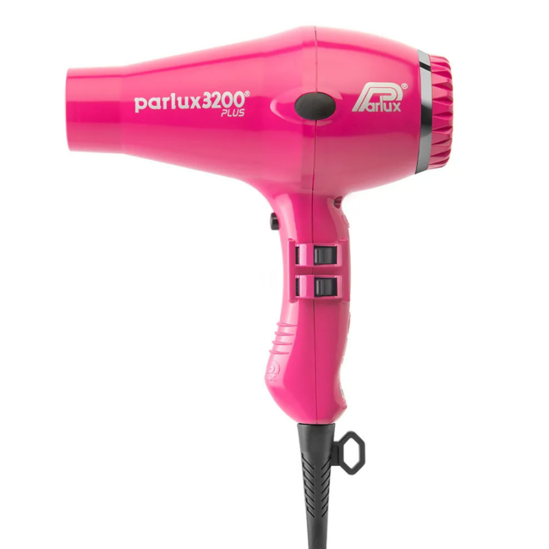 Компактен и мощен професионален сешоар за бързо сушене Parlux 3200 Plus Comapct Pink
